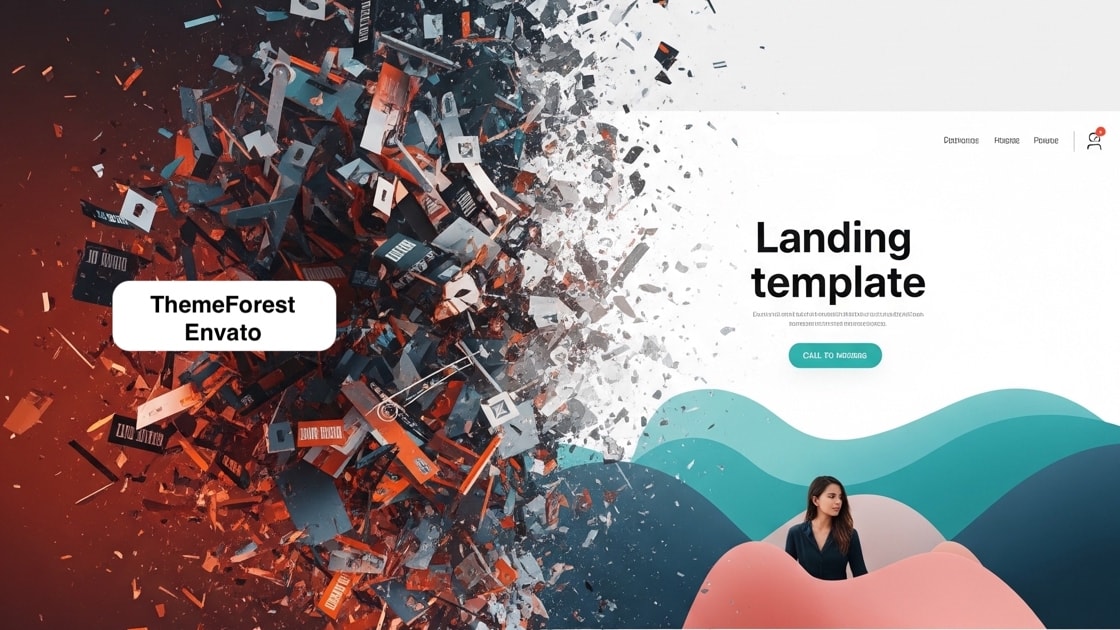 Happy Landing template logo